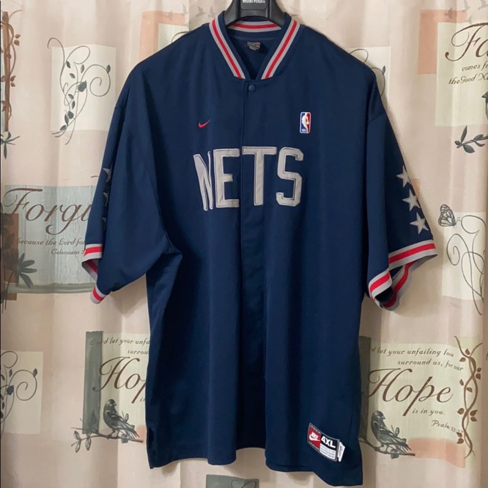 New Jersey Nets Vintage Jersey Sz 4XL